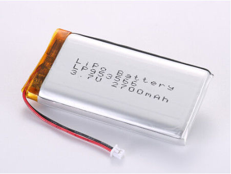 LP953566 3 7V 2700MAH Lithium Polymer Rechargeable Battery Prismatic 