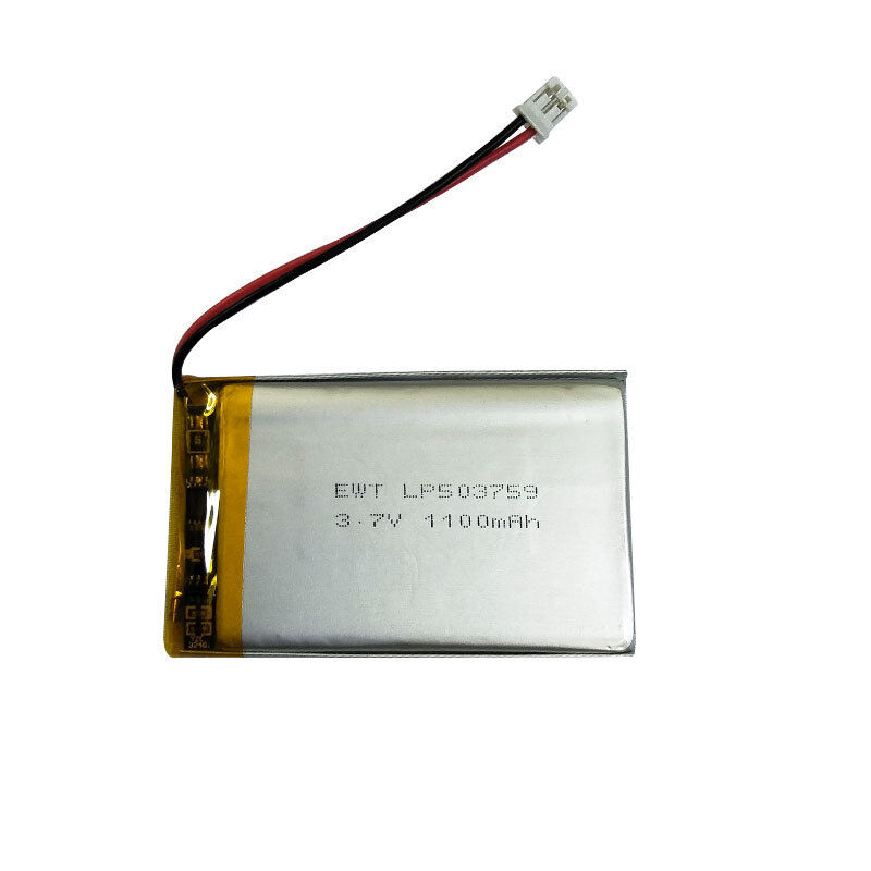 25g Rechargeable Liquid Battery 503759 3.7V 1100mAh Ewt LiCoO2 Cathode ...