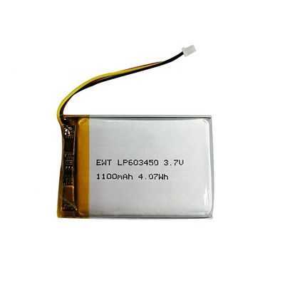 1100mah 1200mAh Lithium Polymer Battery 3.7v LiPo Battery Pack
