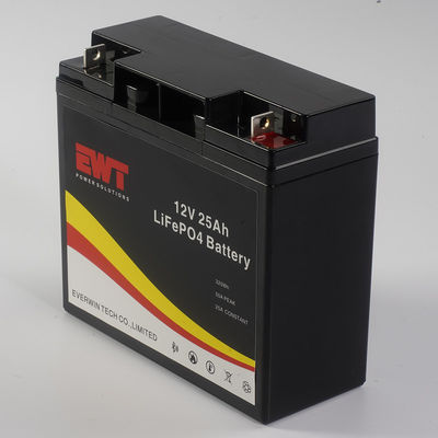 Deep Cycle Li-Ion 12V 25Ah Lifepo4 Battery For Electrical Tools