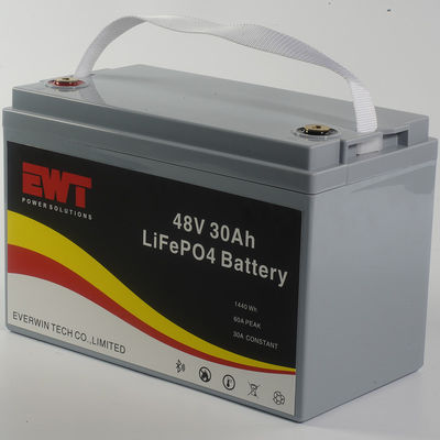 48V 30AH Lithium Iron Phosphate Battery Pack for Online Monitoring High Safety Low Environmental Impact