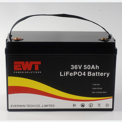 36V 50Ah Green Energy Battery Pack LiFePO4 Replacement for Lead-Acid