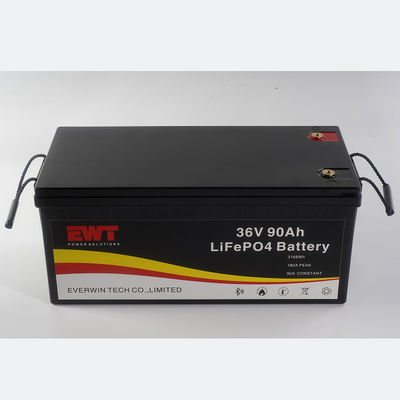 36V 90AH LifePo4 Battery Pack OEM Service Sale with Storage Humidity 65±20% RH High Safety