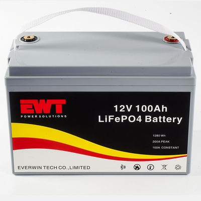 Latest 12.8V 100ah High-Capacity LiFepo4 Battery Is Designed For Home Energy Storage