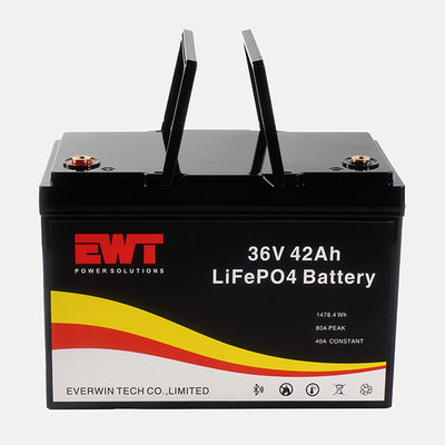 High Capacity LiFePO4 36V 50Ah Lithium Iron Phosphate Battery Module with 51.2V Nominal Voltage