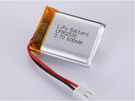 Li Polymer Battery 802530 3.7v 600mah