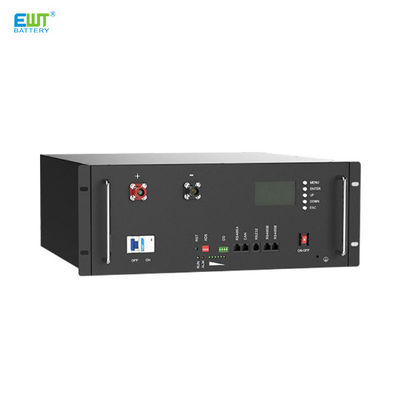 UL प्रमाणित ABS केस और Li-ion तकनीक के साथ 51.2V रैक-माउंटेड फोटोवोल्टिक ऊर्जा भंडारण बैटरी