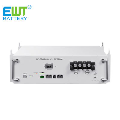 51.2v 100ah Solar Battery Lithium Iron Phosphate Large-Capacity Emergency Power Supply System Maintenance-Free -20C to 60C