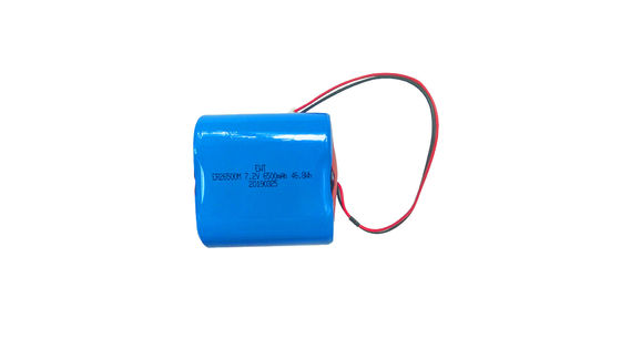 ER26500M 7.2V 6500MAH High Reliability Low Maintenance Lithium Thionyl Chloride Battery With Primary Lithium